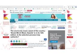 Economic Times- Article Advertising-Option 3