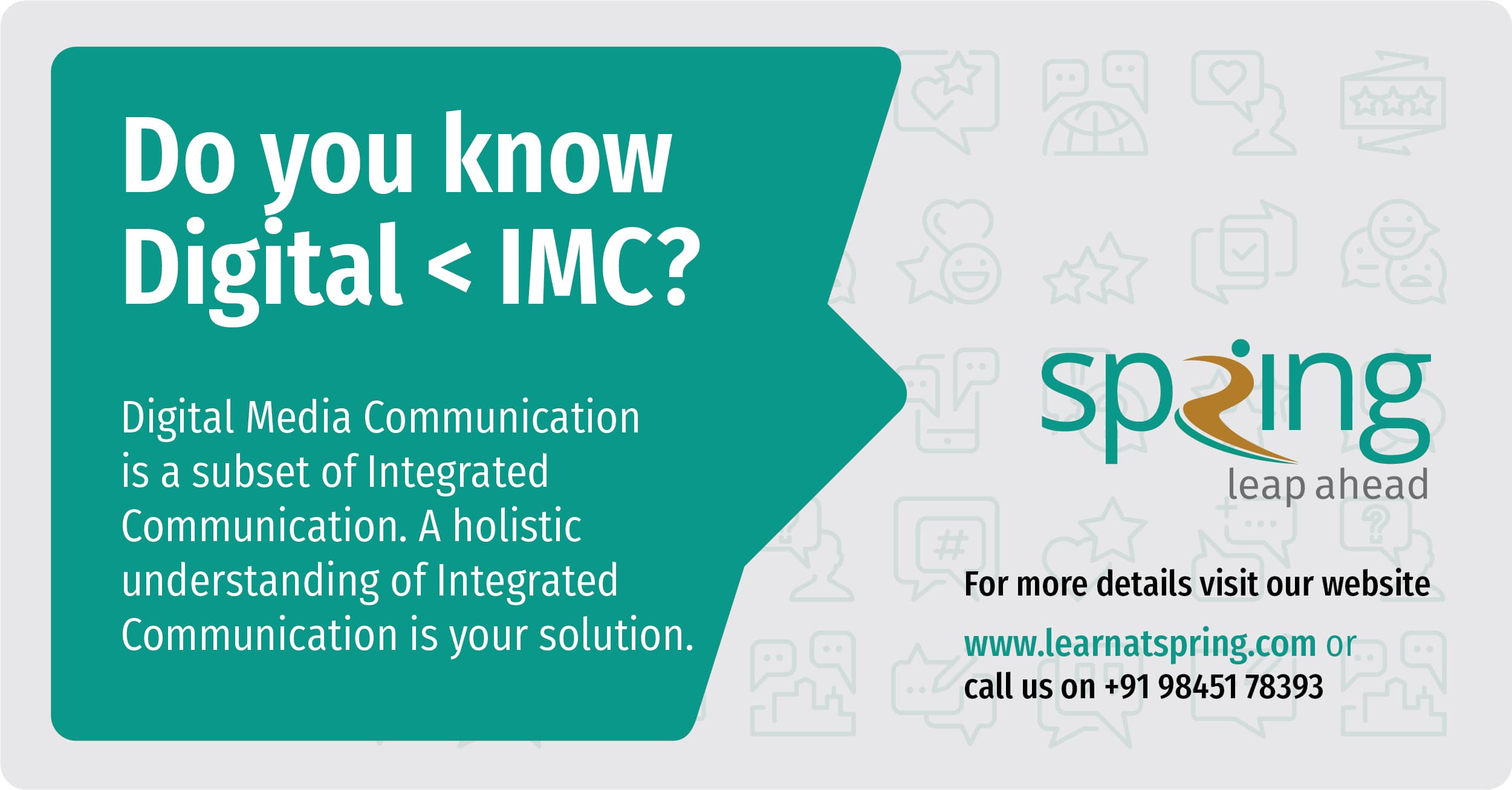 Do You Know Digital Is < IMC?