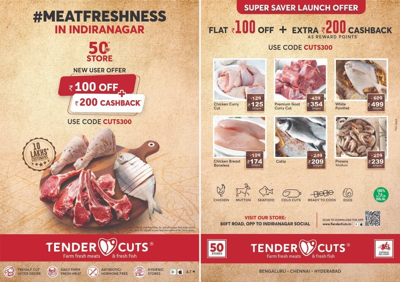 Tender Cuts Apartment Poster Store Purchase Promo