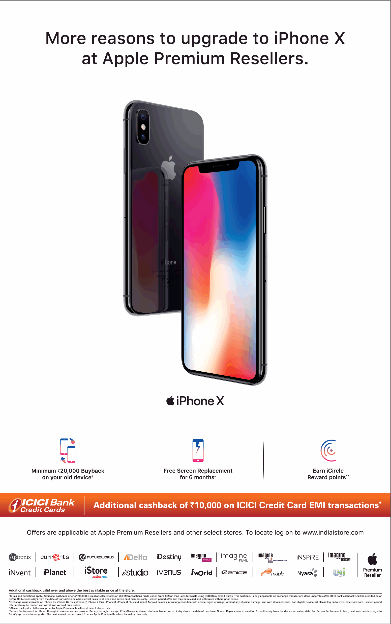 iPhone X More Reasons To Upgrade To iPhone X At Apple Premium Resellers 
