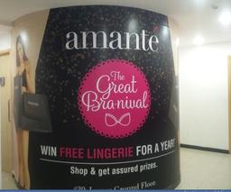 Ladies washroom -Wall wrap