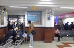 Departure Area  - 4 x 4  Ft - Opposite Indigo Counter - Pillar Signage