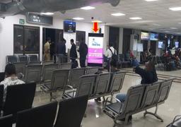 Departure Area  - 2.5 x 3  Ft - Security Hold Area - LED TV
