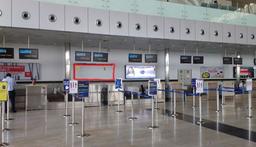 Departure - 10 x 4 Ft - Behind Check in Counter - Back Lit Panel