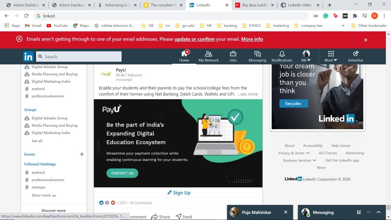 LinkedIn-Lead Generation Advertising-Option 1