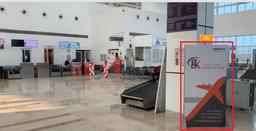 Departure Check In Hall-Departure Entrance-3 W x 6 H Ft[1 Unit]
