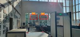 Departure Security Hold Area-Security Hold Area Waiting Zone-6 W X 3 H Ft[2 Unit]