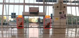 Arrival Exit Area-Near Exit Gate-3 W x 6 H Ft[2 Unit]