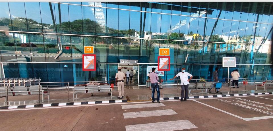 Departure Check In Area-Outside Departure Entrance Gate-3 W X 4 H Ft[2 Unit]