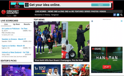Cricket Country Banner Advertising
