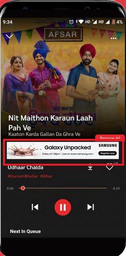 Gaana - Roadblock Advertising