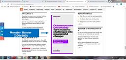 Business Standard - Banner Advertising