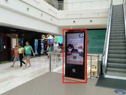Across Mall - 3 W x 6 H Ft.