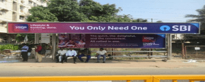 Advertising on Bus Shelter in Adyar  41138