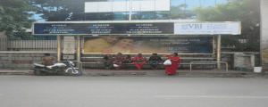Advertising on Bus Shelter in Nungambakkam  41319