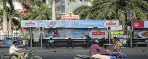 Advertising on Bus Shelter in Adyar  41130