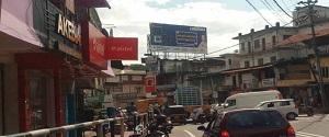 Advertising on Hoarding in Pulamon Junction  72362