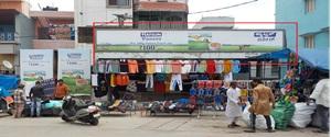 Advertising on Bus Shelter in Neelasandra  30607