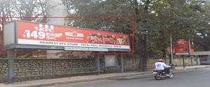 Advertising on Bus Shelter in Koramangala  33465