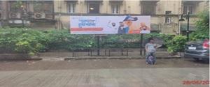 Advertising on Bus Shelter in Colaba  98179