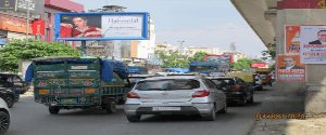 Advertising on Hoarding in Pitampura  100289