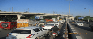 Advertising on Hoarding in Laxmi Nagar  100318