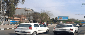 Advertising on Hoarding in Mukherjee Nagar  101404