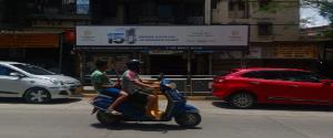 Advertising on Bus Shelter in Byculla  101668