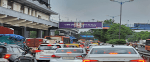 Advertising on Skywalk in Jasola Vihar  103029