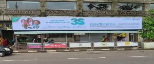 Advertising on Bus Shelter in Girgaon  103786