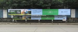 Advertising on Bus Shelter in Kurla  103979