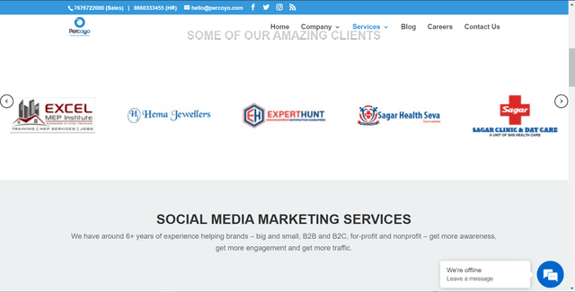 Percoyo in wilson garden, bengaluru