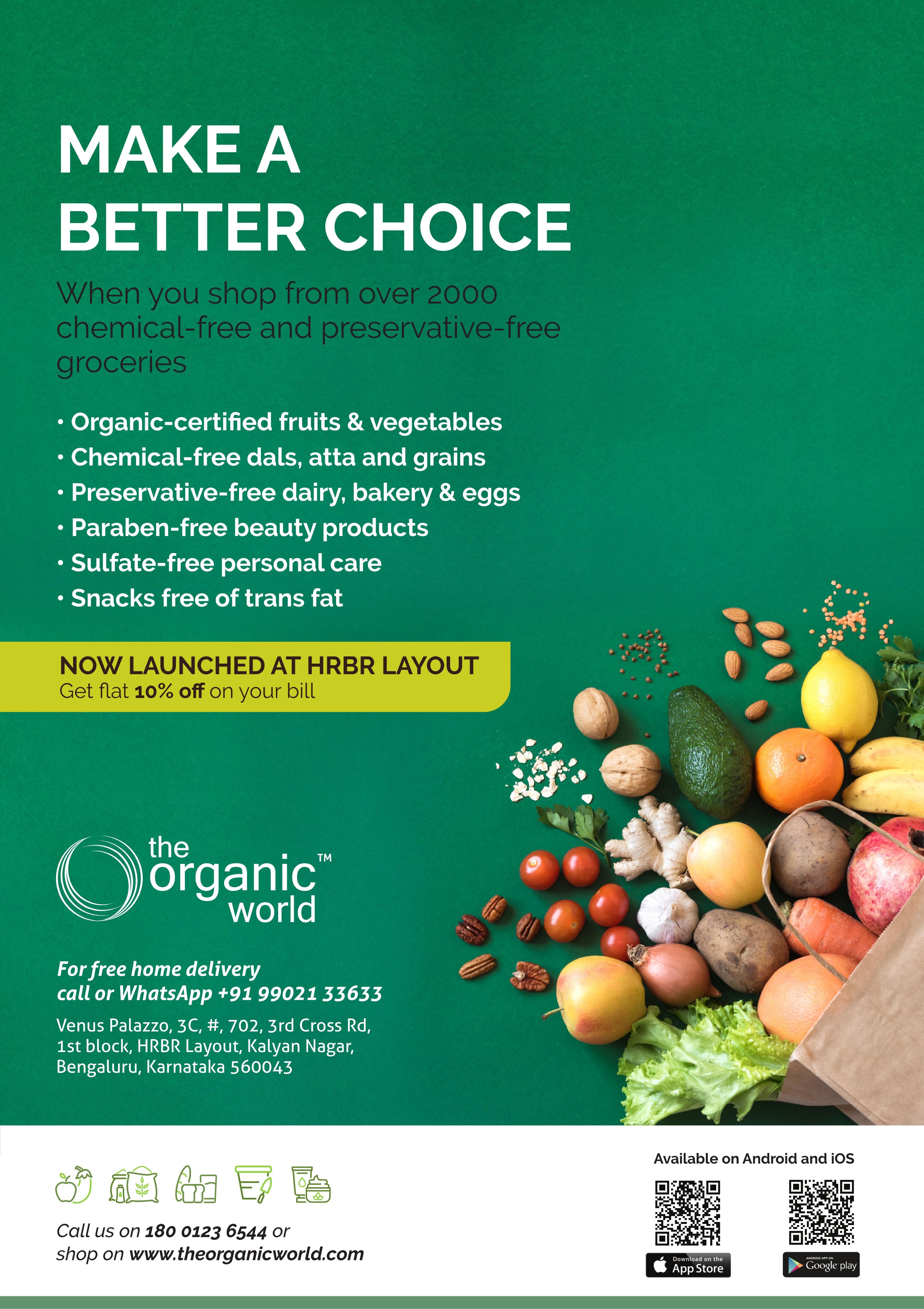 The Organic World | Make A Better Choice