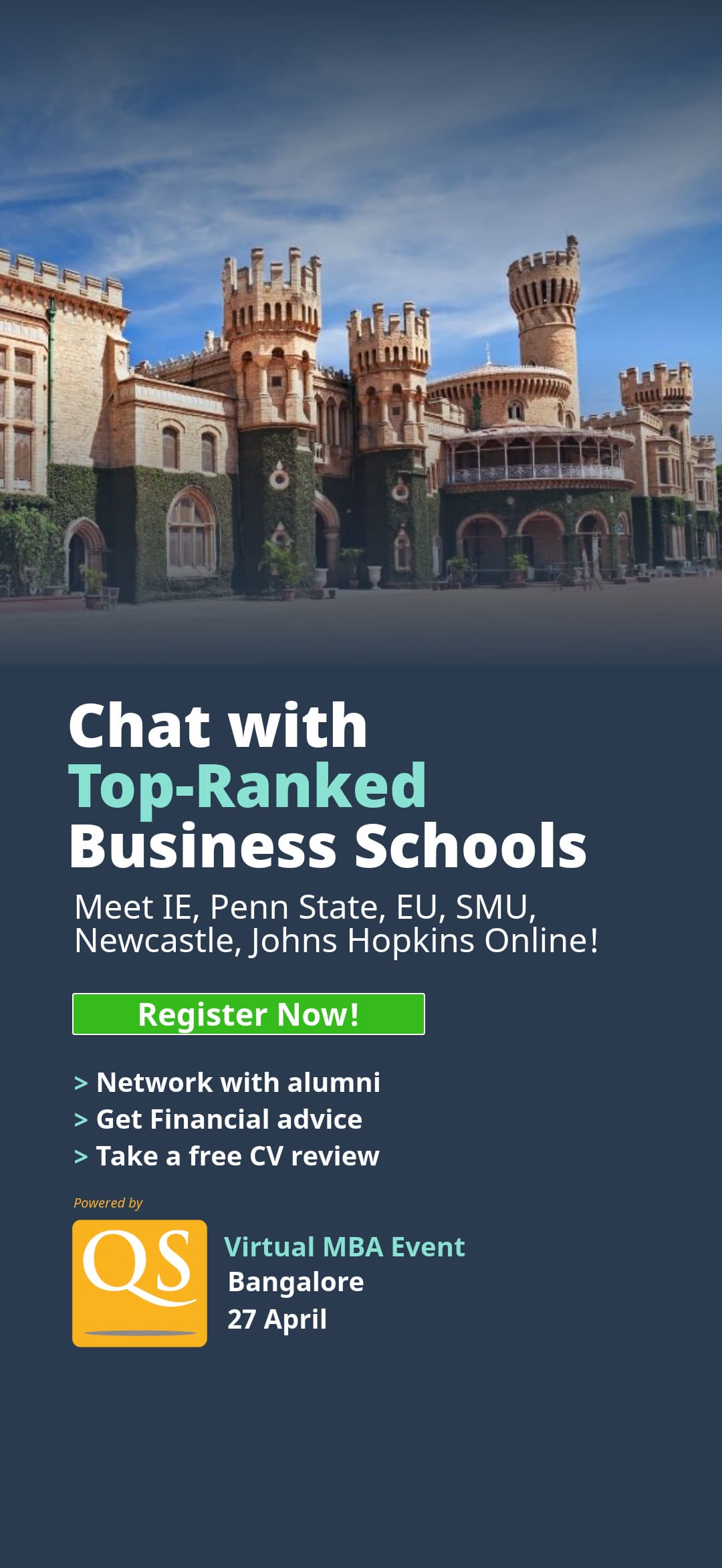 Qs | Chat With Top-Ranked Business Schools