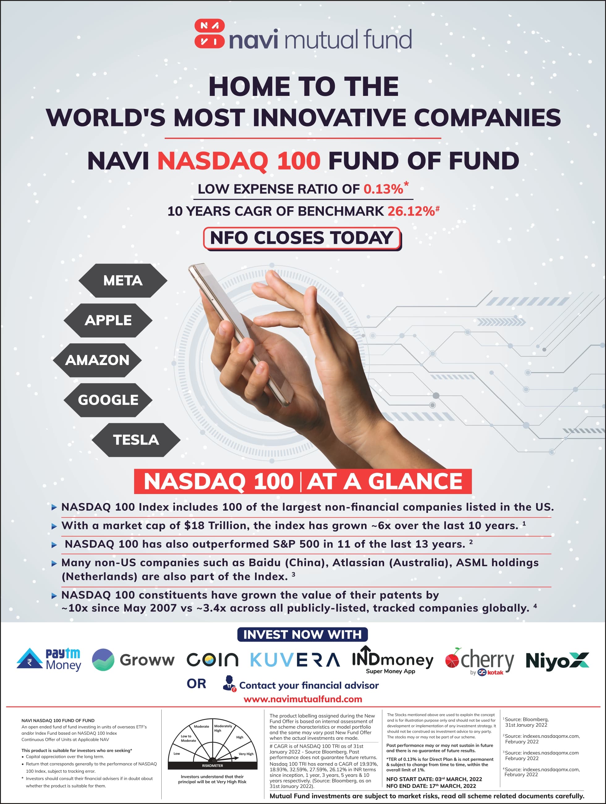 Navi Mutual Funds | Home To The Worlds Most Innovative Company