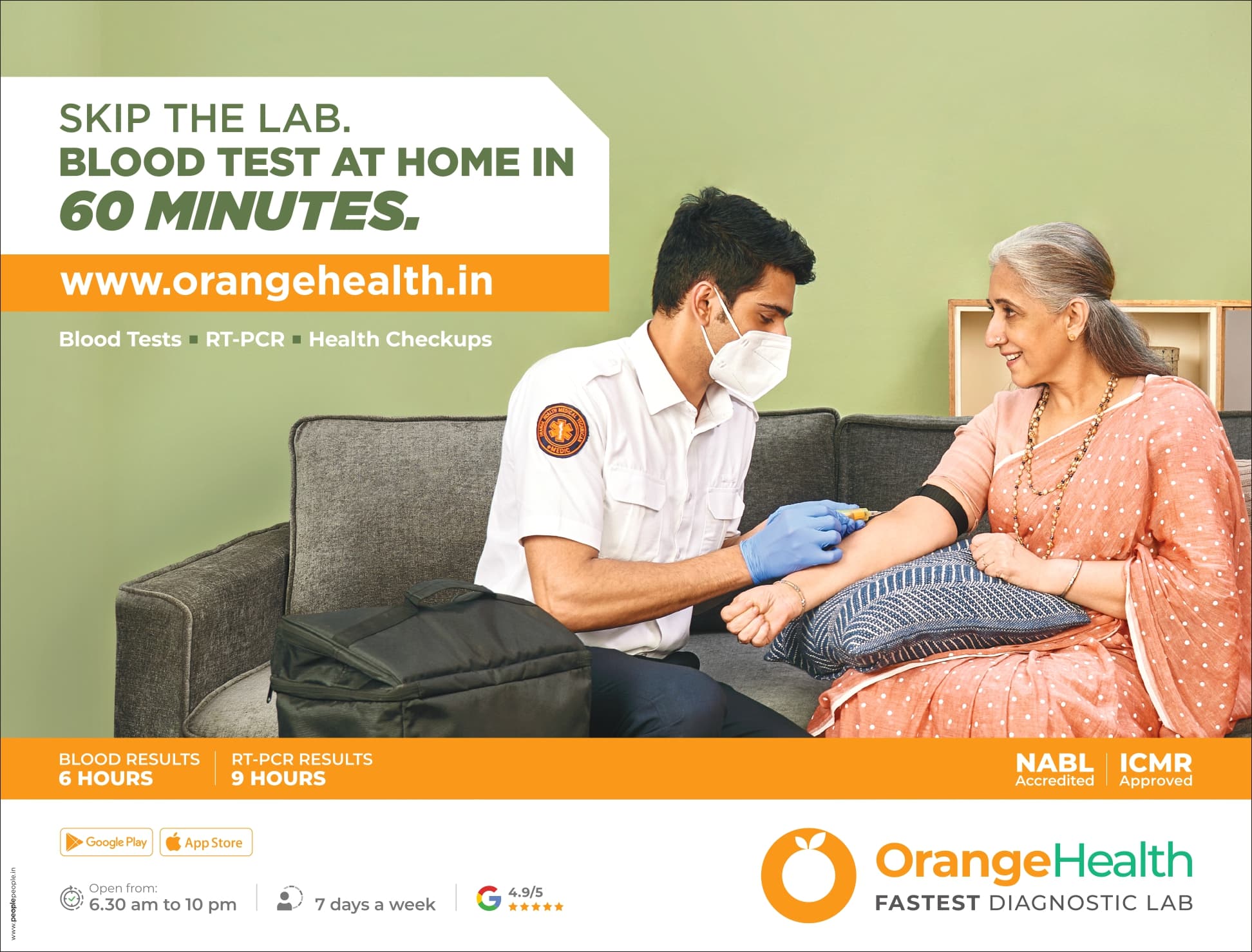 Orange Health | Fastest Diagnostic Lab