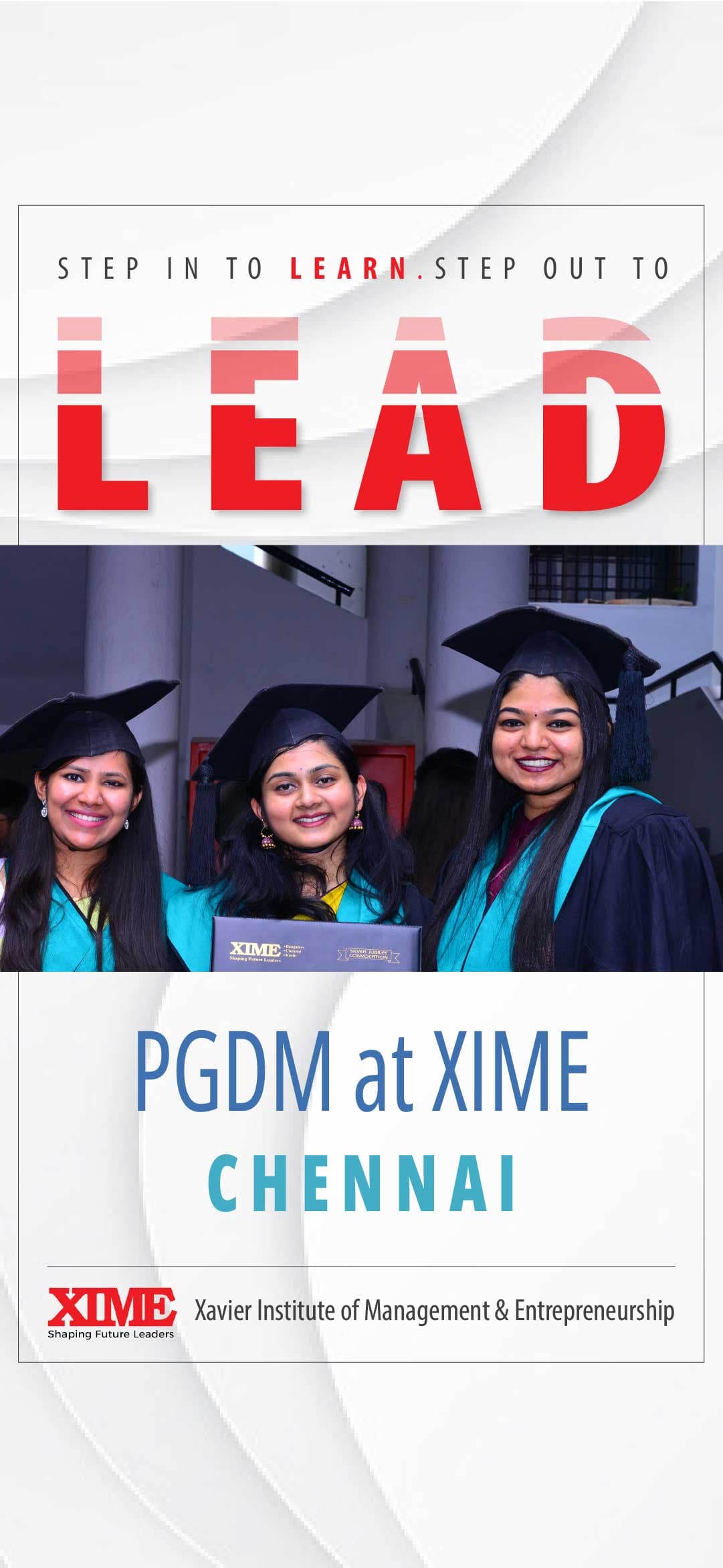 Xime | Step In To Learn. Step Out To Lead