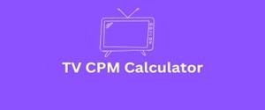 Television CPM Calculator