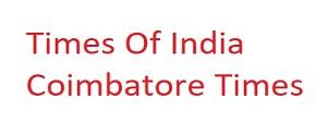 Times Of India, Coimbatore Times, English