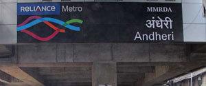Metro Station Andheri West, Mumbai