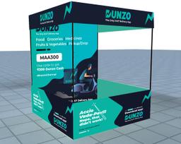 Marketing Collateral - Kiosk Advertising - 6*6*7 Ft