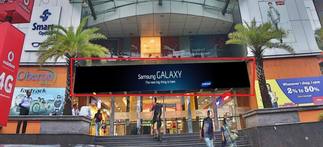 Glass Branding - Main Entrance - 36.75 W x 3.75 H Ft Glass Branding - Main Entrance - 36.75 W x 3.75 H Ft