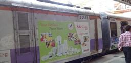 Local Train - Mumbai-Exterior Train Advertising-Option 6