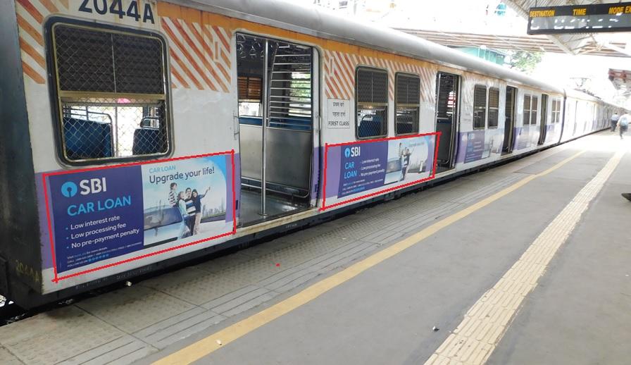 Local Train - Mumbai-Exterior Train Advertising-Option 1 Local Train - Mumbai-Exterior Train Advertising-Option 1