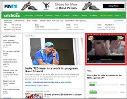 Cricbuzz, Website - Video ad