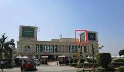 Zone Entry 1 (facing Staff Parking & NH24 - 27 (W) x 25 (H) Ft