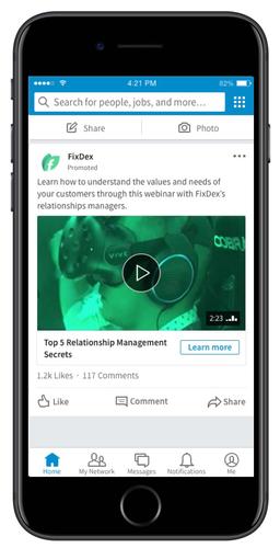 LinkedIn-Video Advertising-Option 2