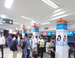 Check In Area - 2 x 4 x 3 Ft - Pillar 1 to 3 Check In Area - Pillar Signage