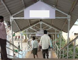 Signage, FOB Leading to Outside to Clock tower - 6x3 ft - BL