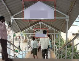 Signage, FOB,Leading to Outside to Clock tower 1 - 6x3 ft - BL